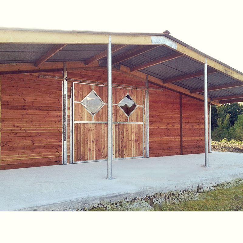 Avancée de barns - Bois