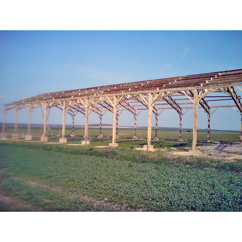 Charpente traditionnelle - Pour manège