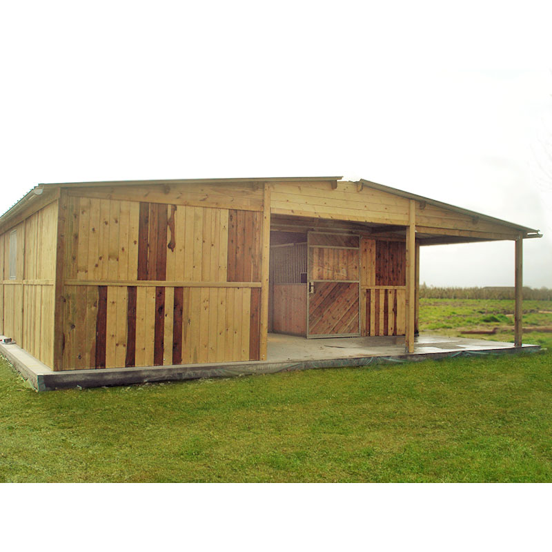 Avancée de barns - Bois