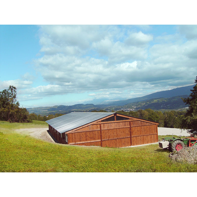 Barns - Ensemble de boxes 3,5 m x 3 m - Bois panneaux