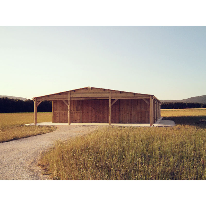 Avancée de barns - Bois