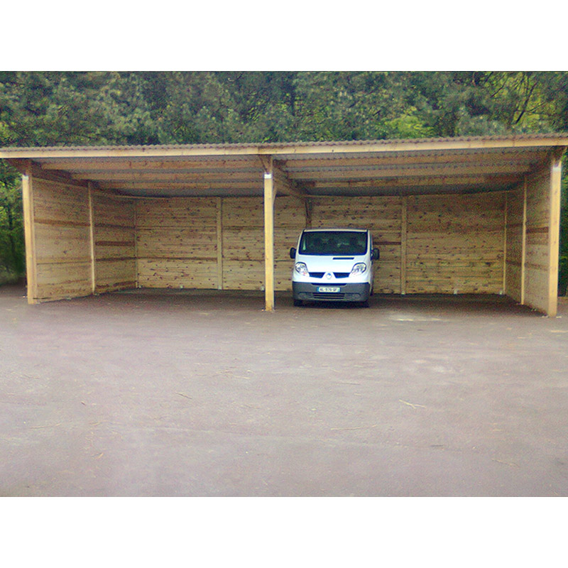 Hangar de stockage pour matériel et fourrage