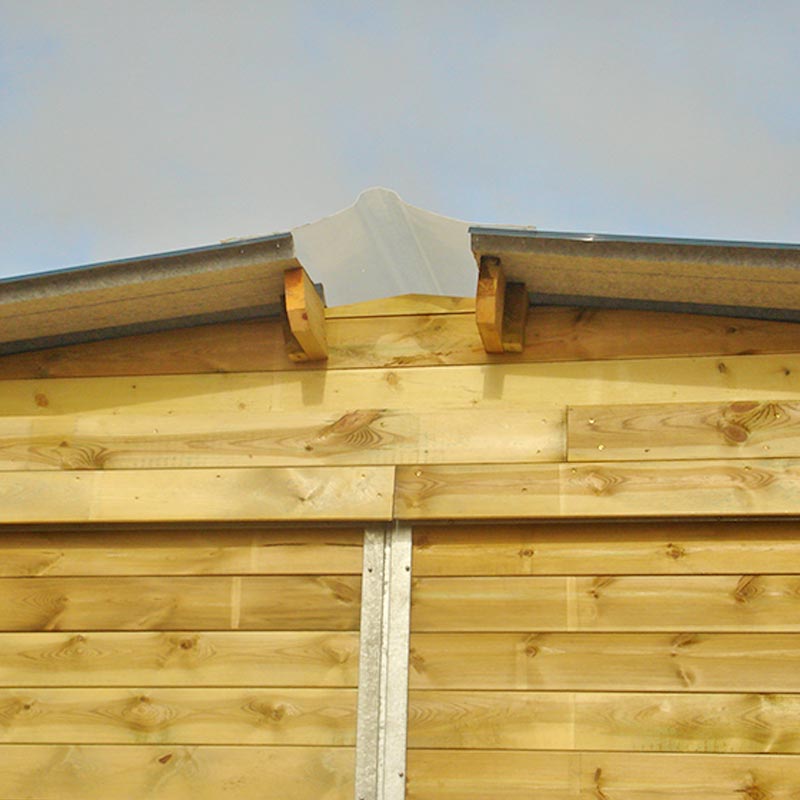 Barns - Toit translucide - Bois panneaux