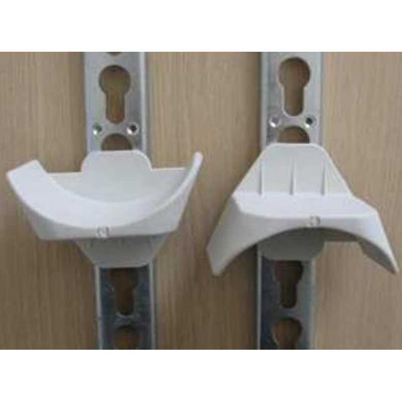 Fiche de fixation normale - Pour barres d'obstacle