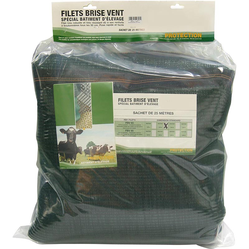 Filet brise-vent - FBV 65 - Sac de 25 m