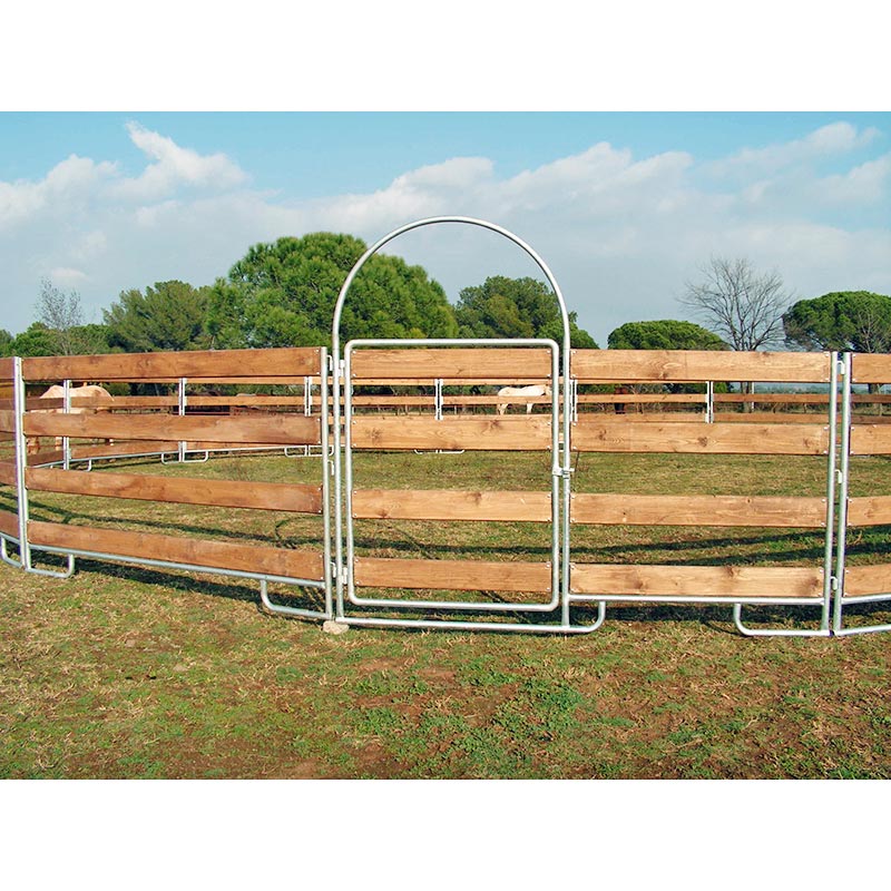 Rond de longe - Bois et métal