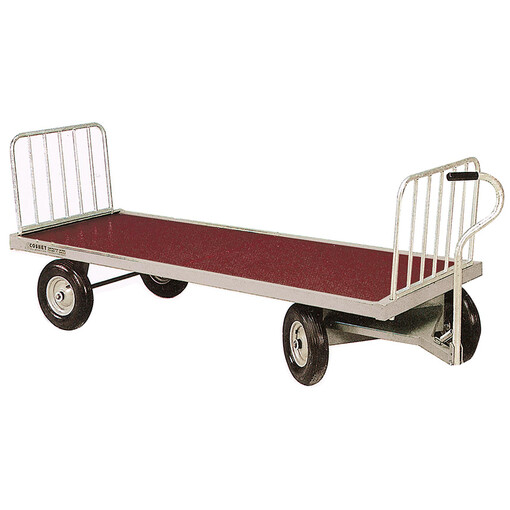 Chariot d'écurie simple galvanisé