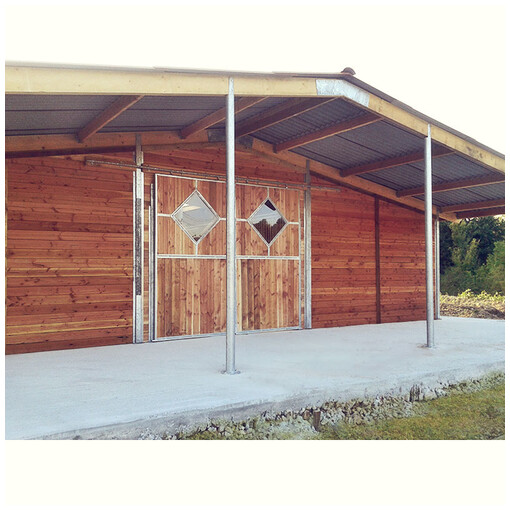 Avancée de barns - Bois