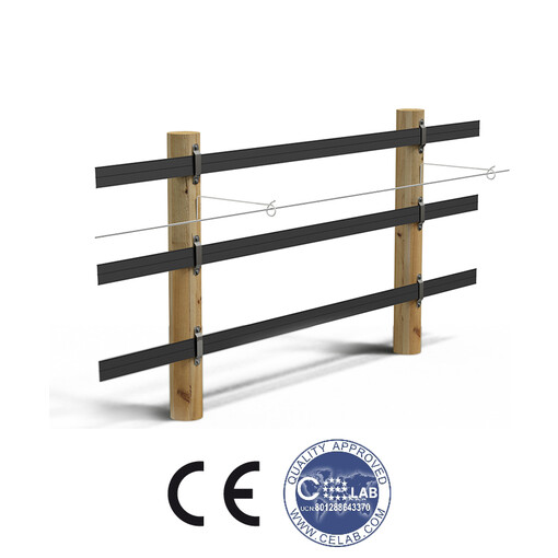 Clôture 3 bandes HSW3 + 1 électrique déportée HSW1