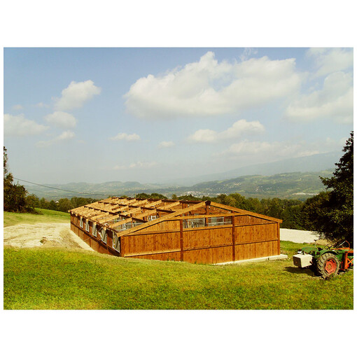 Barns - Ensemble de boxes 3,5 m x 3 m - Bois panneaux