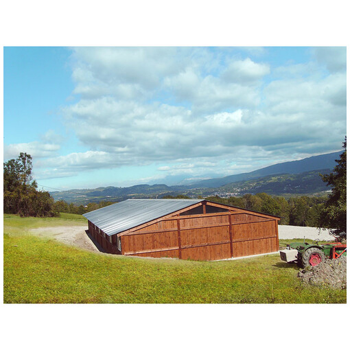 Barns - Ensemble de boxes 3,5 m x 3 m - Bois panneaux