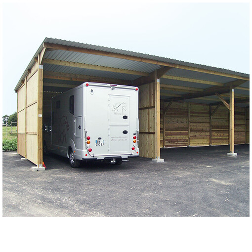 Hangar de stockage pour matériel et fourrage