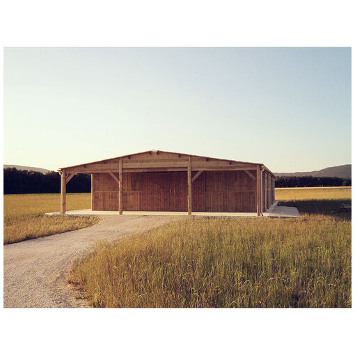 Avancée de barns - Bois