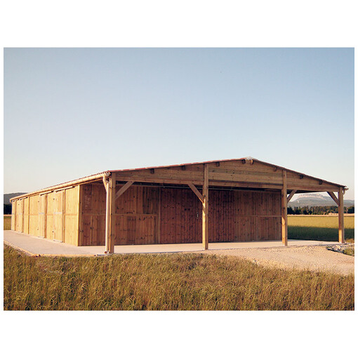 Avancée de barns - Bois