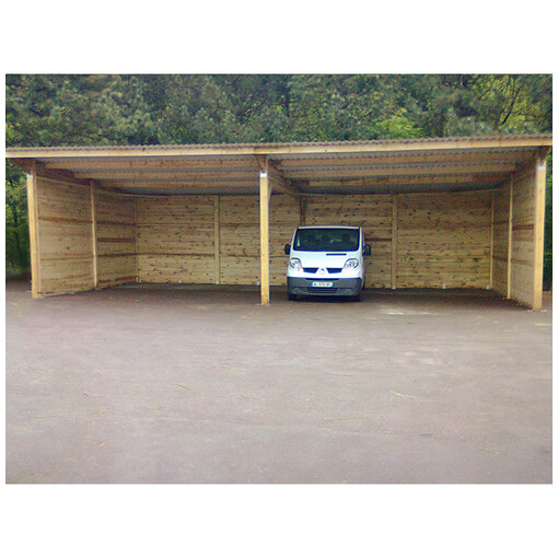 Hangar de stockage pour matériel et fourrage