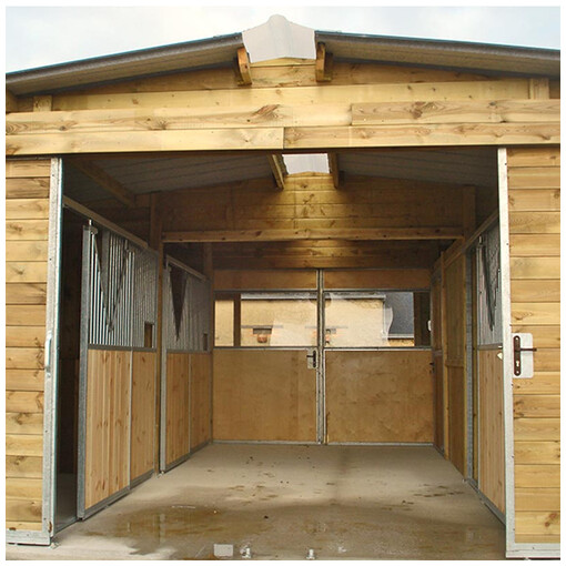 Barns - Toit translucide - Bois panneaux