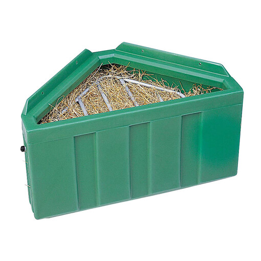 Mangeoire râtelier d'angle à foin - 90 L
