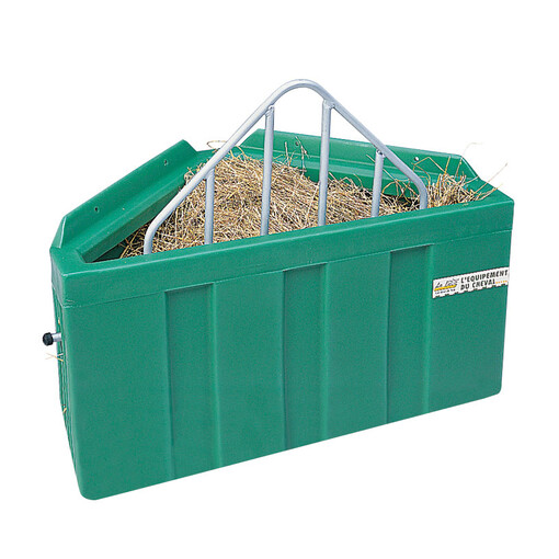 Mangeoire râtelier d'angle à foin - 90 L