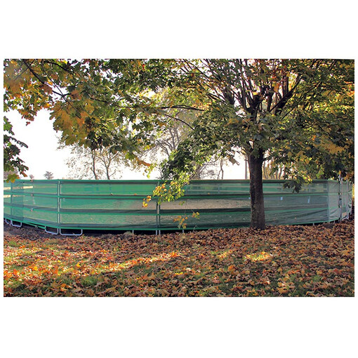 Rond de longe - Bois et métal