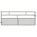 Barrière - 4 lisses - Semi-grillagée - Acier galvanisé