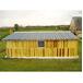 Barns - Ensemble de boxes 3,5 m x 3 m - Bois panneaux