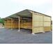 Hangar de stockage pour matériel et fourrage