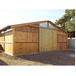 Barns - Toit translucide - Bois panneaux