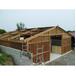 Barns - Toit translucide - Bois panneaux