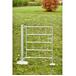 Barrière - 5 lisses extensibles - Acier galvanisé
