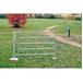 Barrière - 5 lisses extensibles - Acier galvanisé