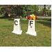 Plots de dressage - Lettres adhésives