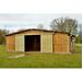 Barns - Ensemble de boxes 3,5 m x 3 m - Bois panneaux